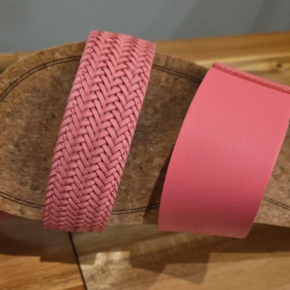 Reef Cushion Vista Hi Pink Braid Women's Sandals - Picture 4 of 7